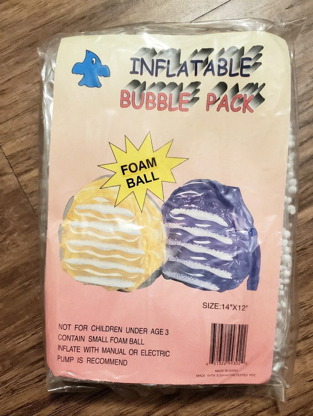 Clear Inflatable Bubble BackPack - Picture 4 of 9